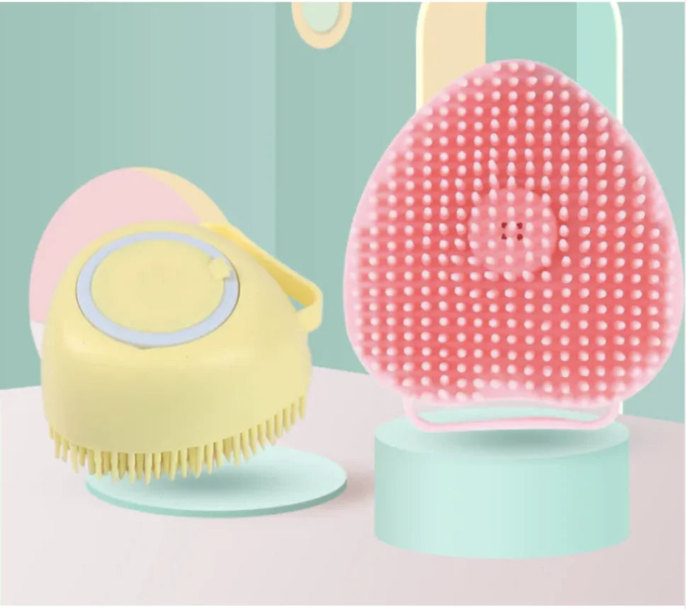 Silicone Dog Bath Brush for Pets